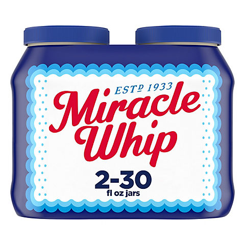 Miracle Whip Mayo-Like Dressing, 2pk./30 oz.