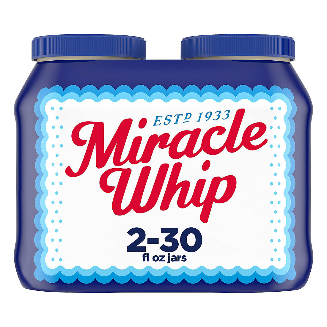 Kraft Miracle Whip Original Dressing, 2 ct./30