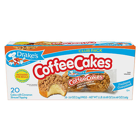Drake's Coffee Cakes, 20 ct./24.46 oz.