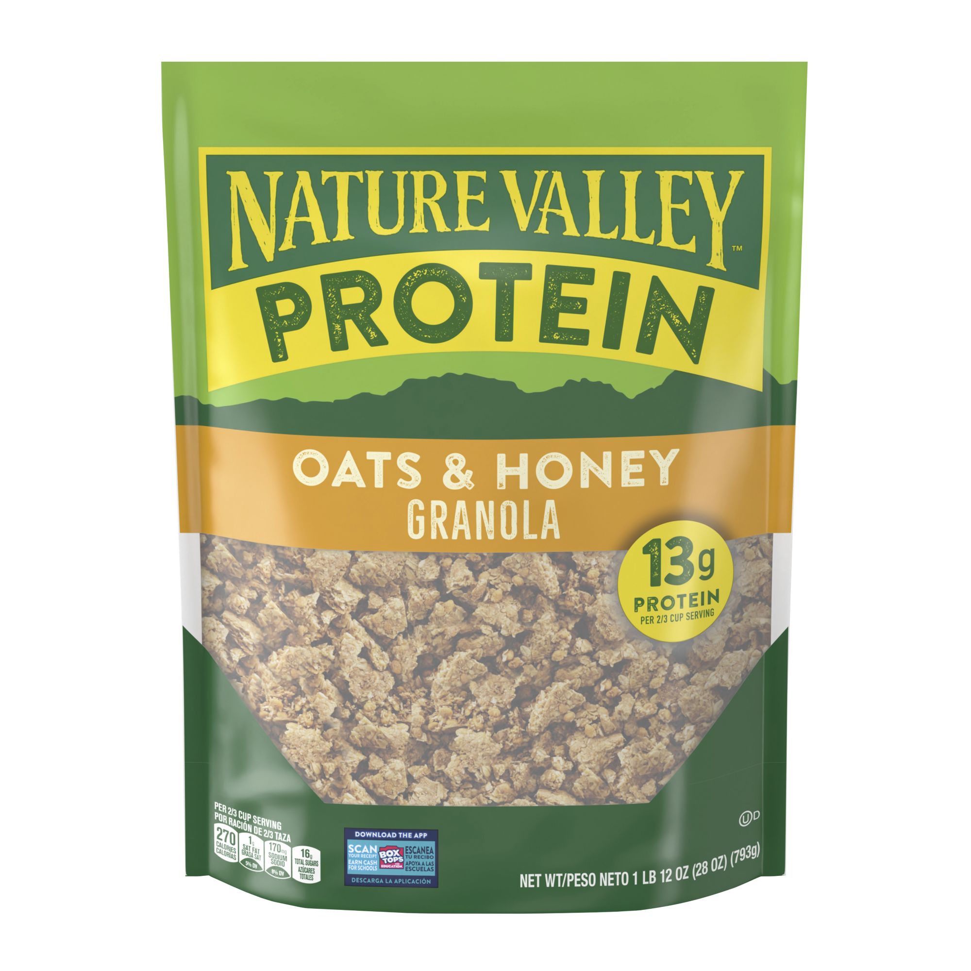 Nature Valley Protein Granola Oats N Honey - 11 Oz - Shaw's