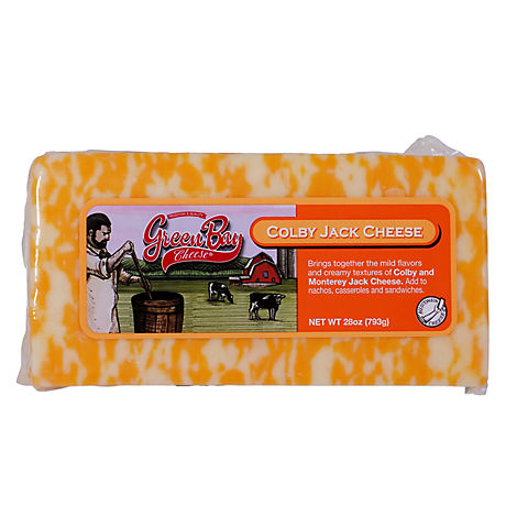 Green Bay Colby Jack Cheese, 28 oz.