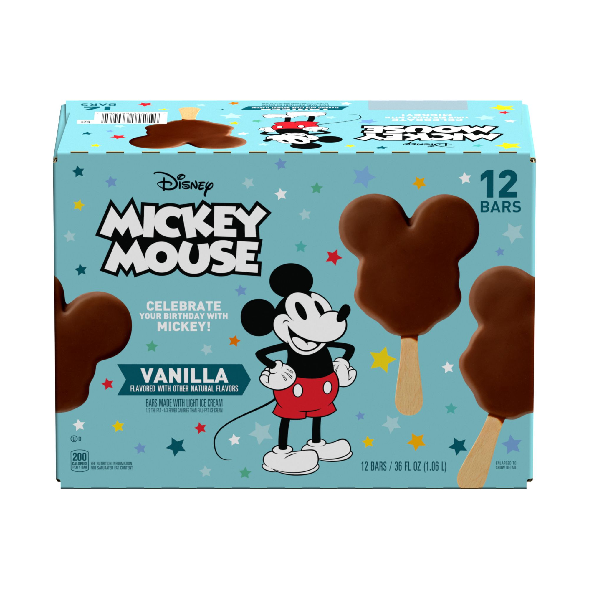 Mickey Mouse Ice Cream Bars, 12 ct. | BJ's Wholesale Club