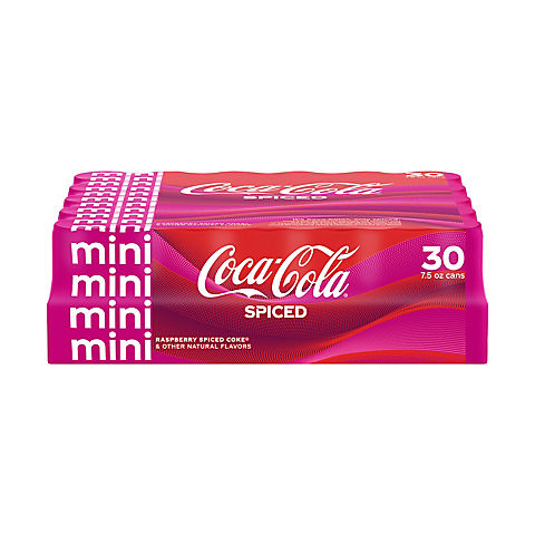 Coca-Cola Spiced Mini Cans, 30 pk./7.5 oz.