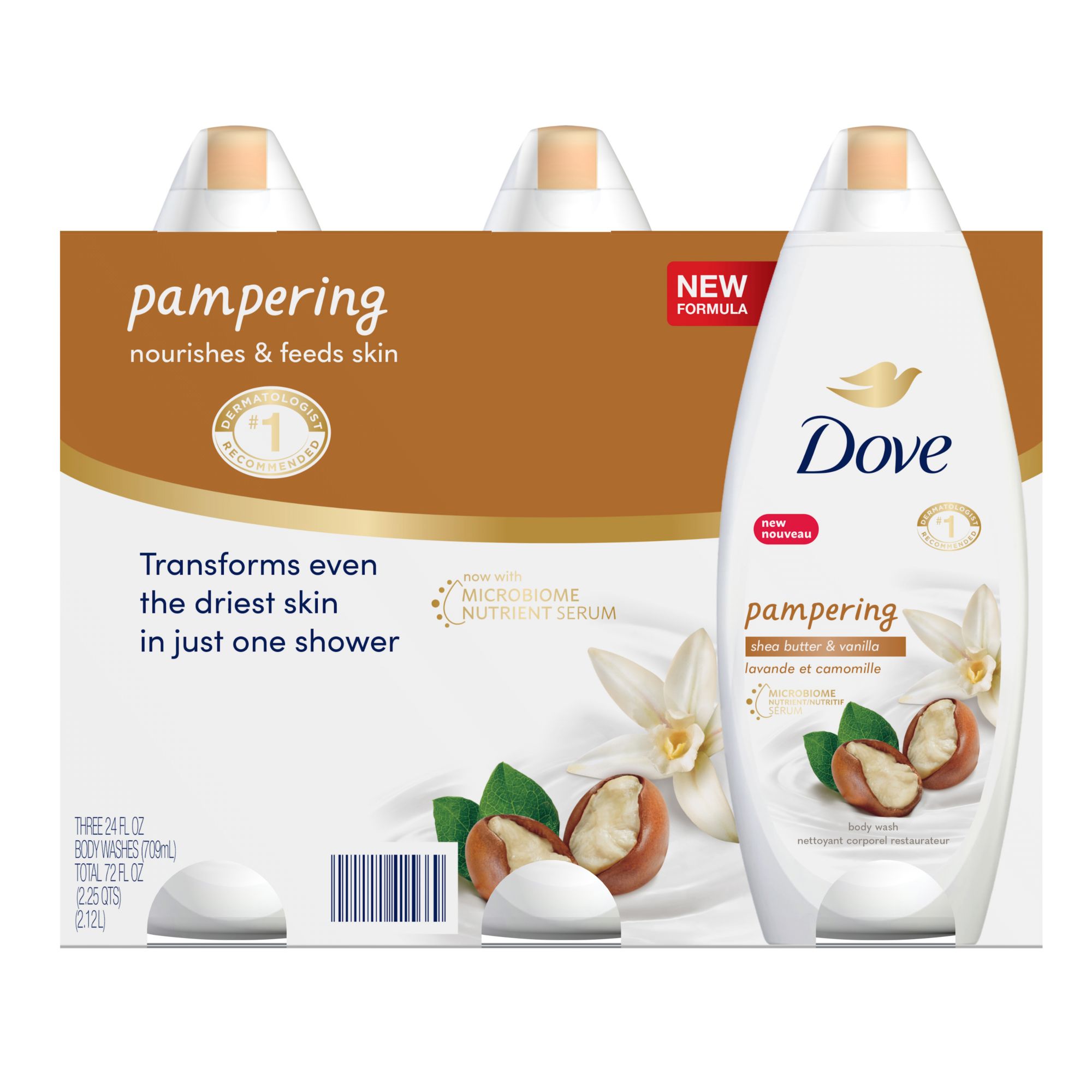 Bonus Leraren dag ondergeschikt Dove Purely Pampering Shea Butter & Vanilla Body Wash, 3 pk. - BJs  Wholesale Club