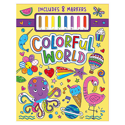 Colorful World Coloring Kit  