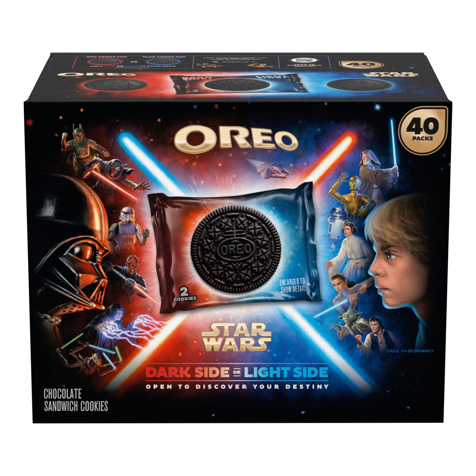 Star Wars Oreo Cookies, Special Edition, 40 pk./1.02 oz. | BJ's ...