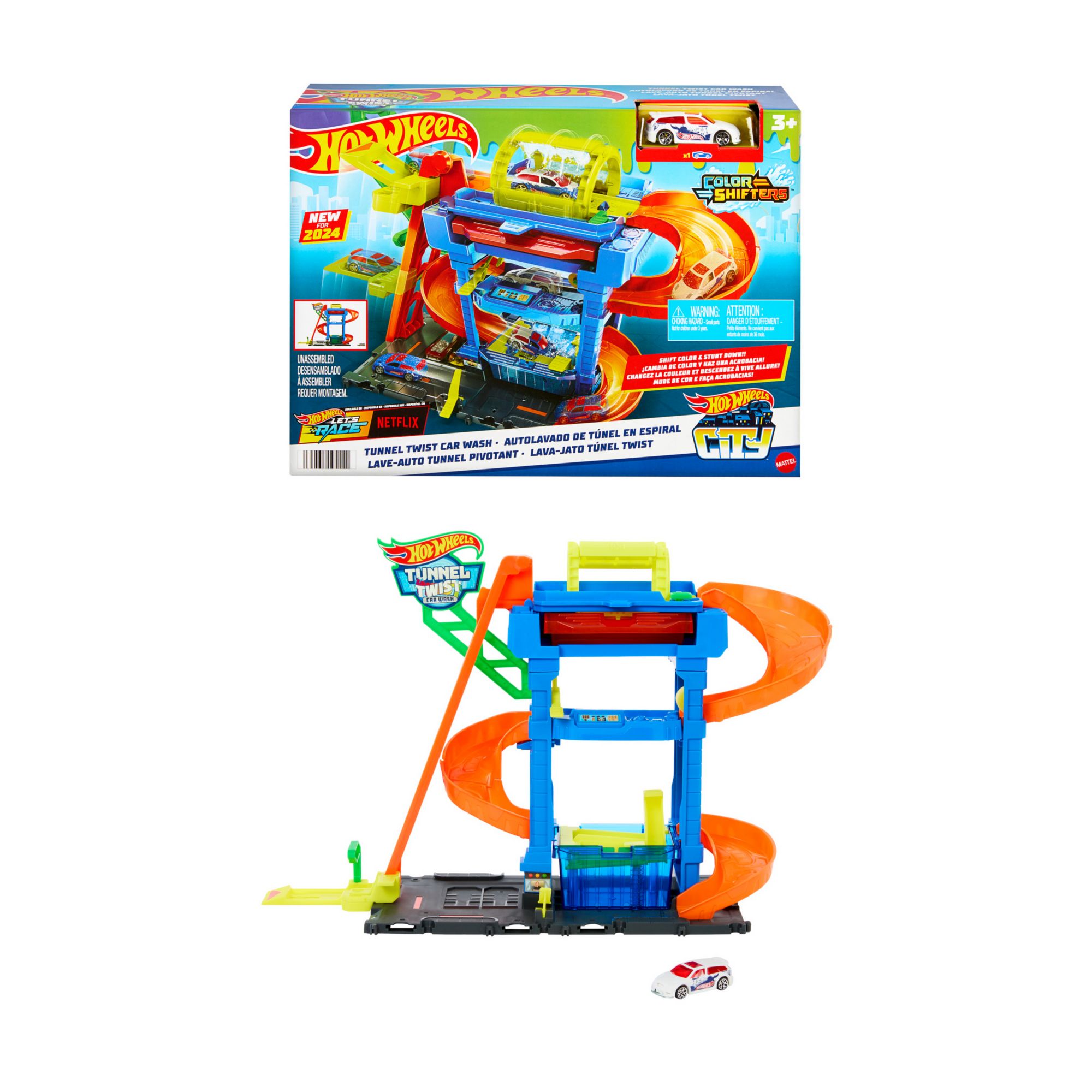 Hot Wheels City Tunnel Twist Car Wash BJ s Wholesale Club