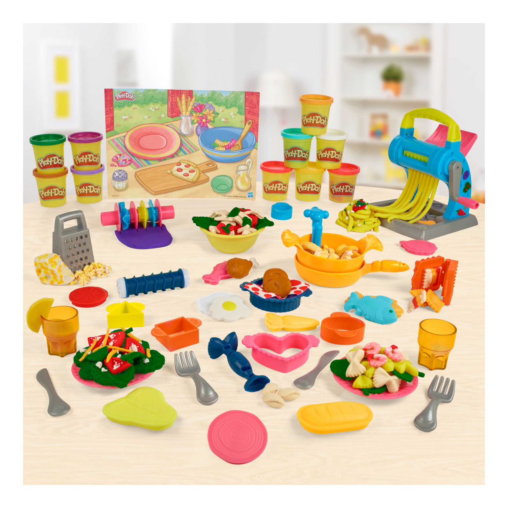 Jumbo play doh shops set