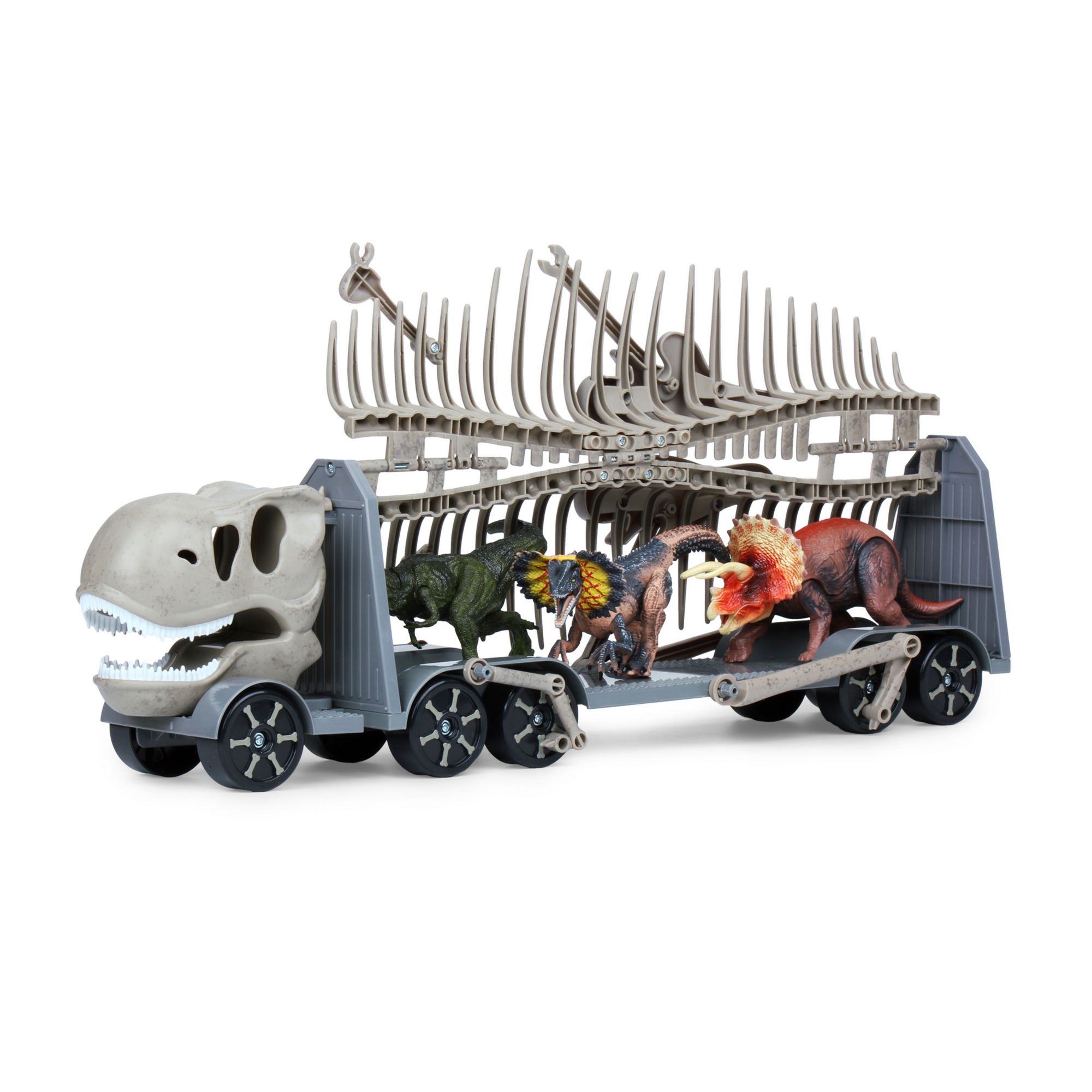 Kid Galaxy Dino Hauler with 3 Poseable Dinosaurs BJ s Wholesale Club