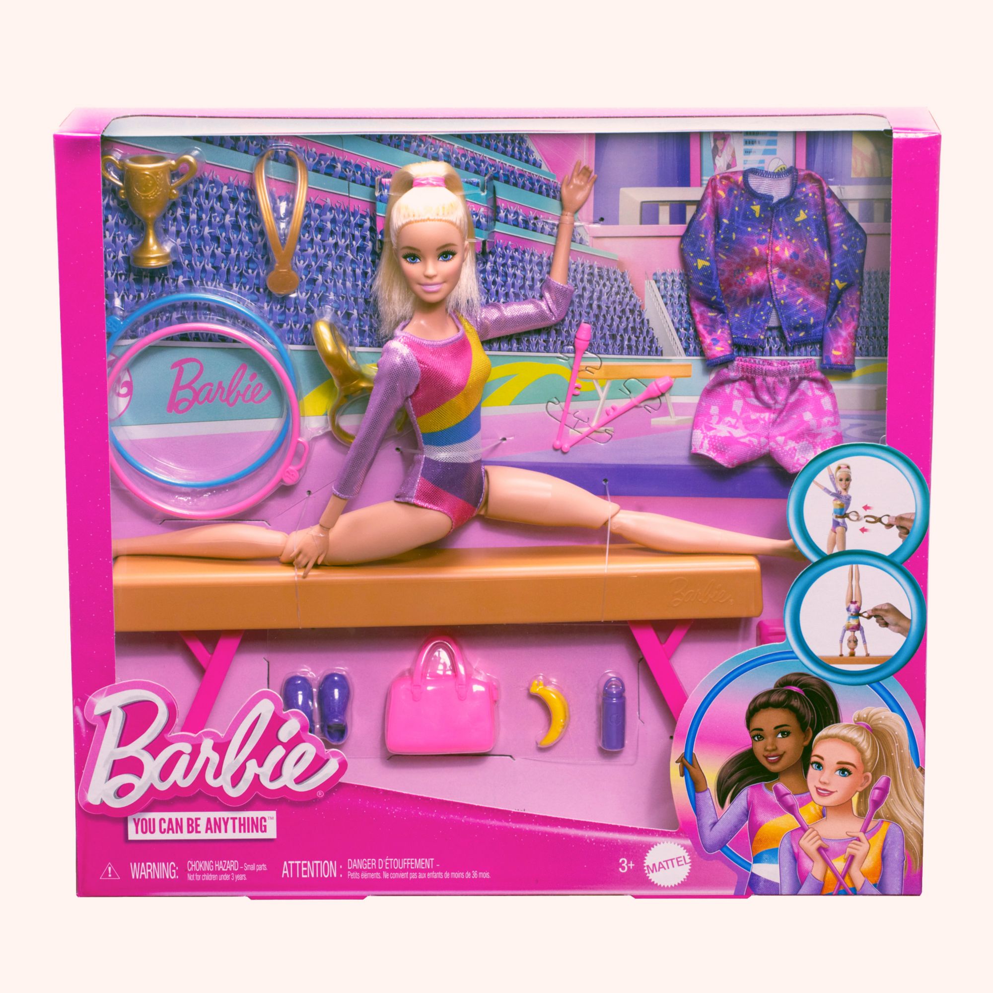 Barbie Gymnastics Playset BJ s Wholesale Club