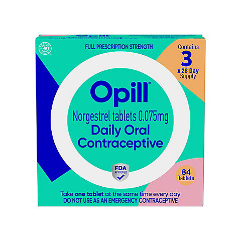 Opill Daily Contraceptive, 84 ct.