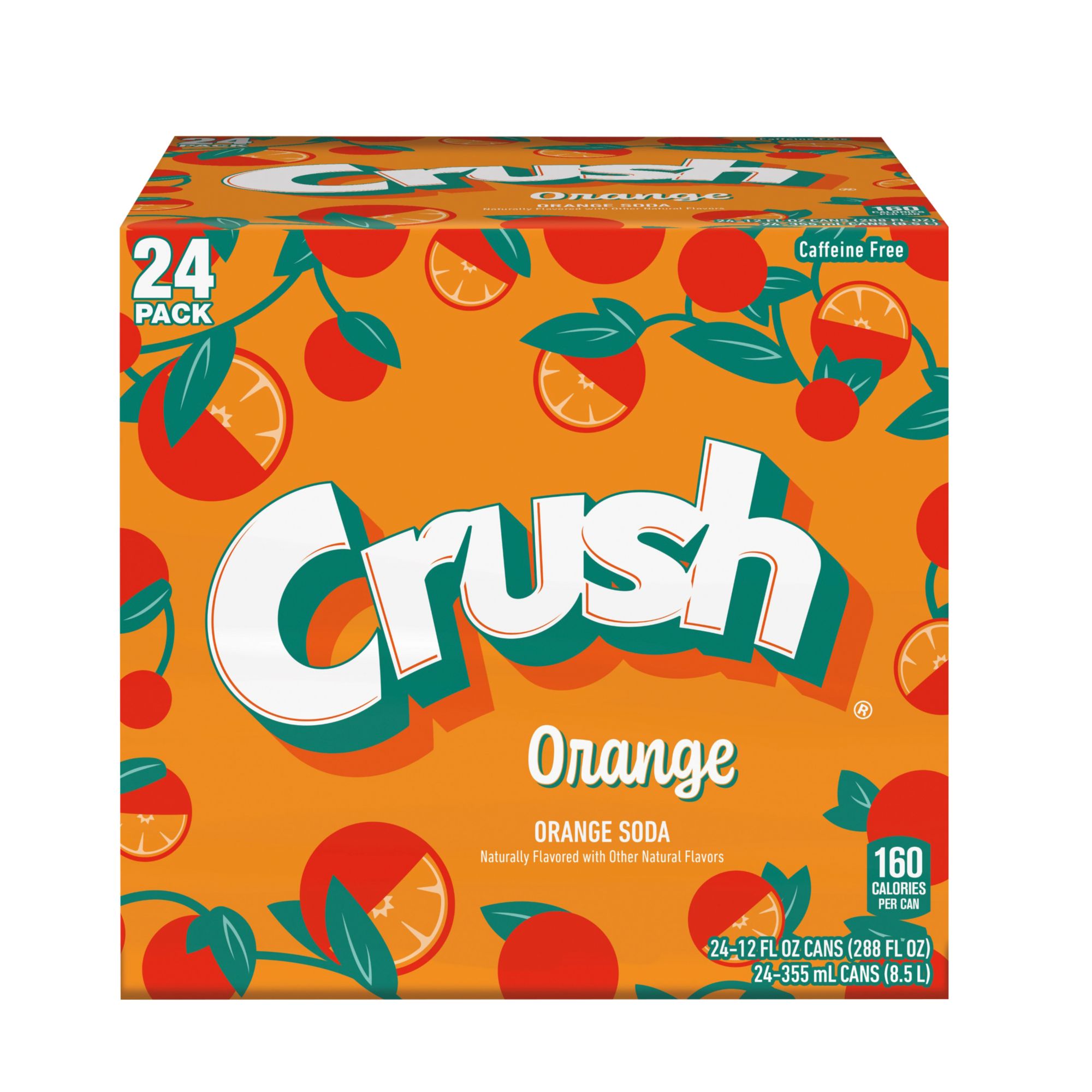 Crush Orange Soda, 24 pk./12 oz. | BJ's Wholesale Club