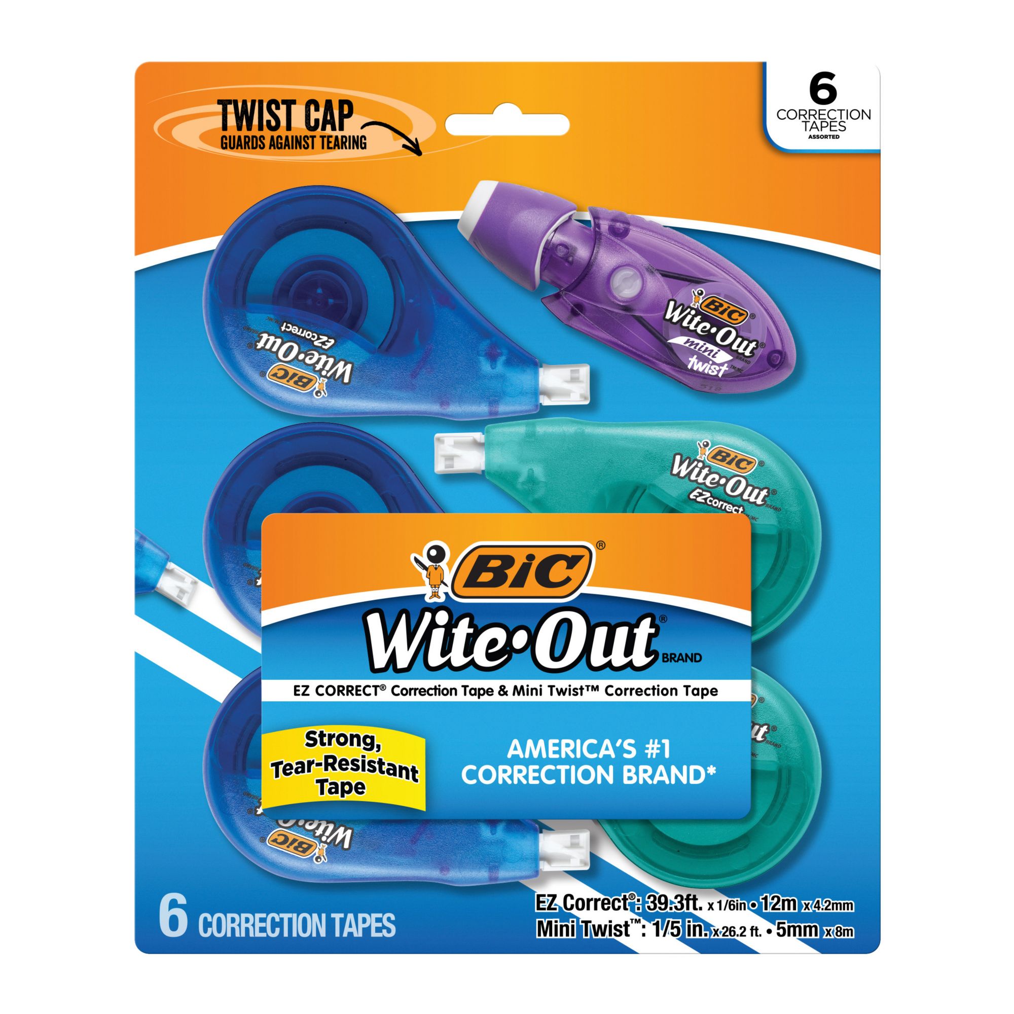 BIC Wite-Out EZ Correct Correction Tape | BJ's Wholesale Club BIC Wite-Out EZ Correct Correction Tape | BJ's Wholesale Club