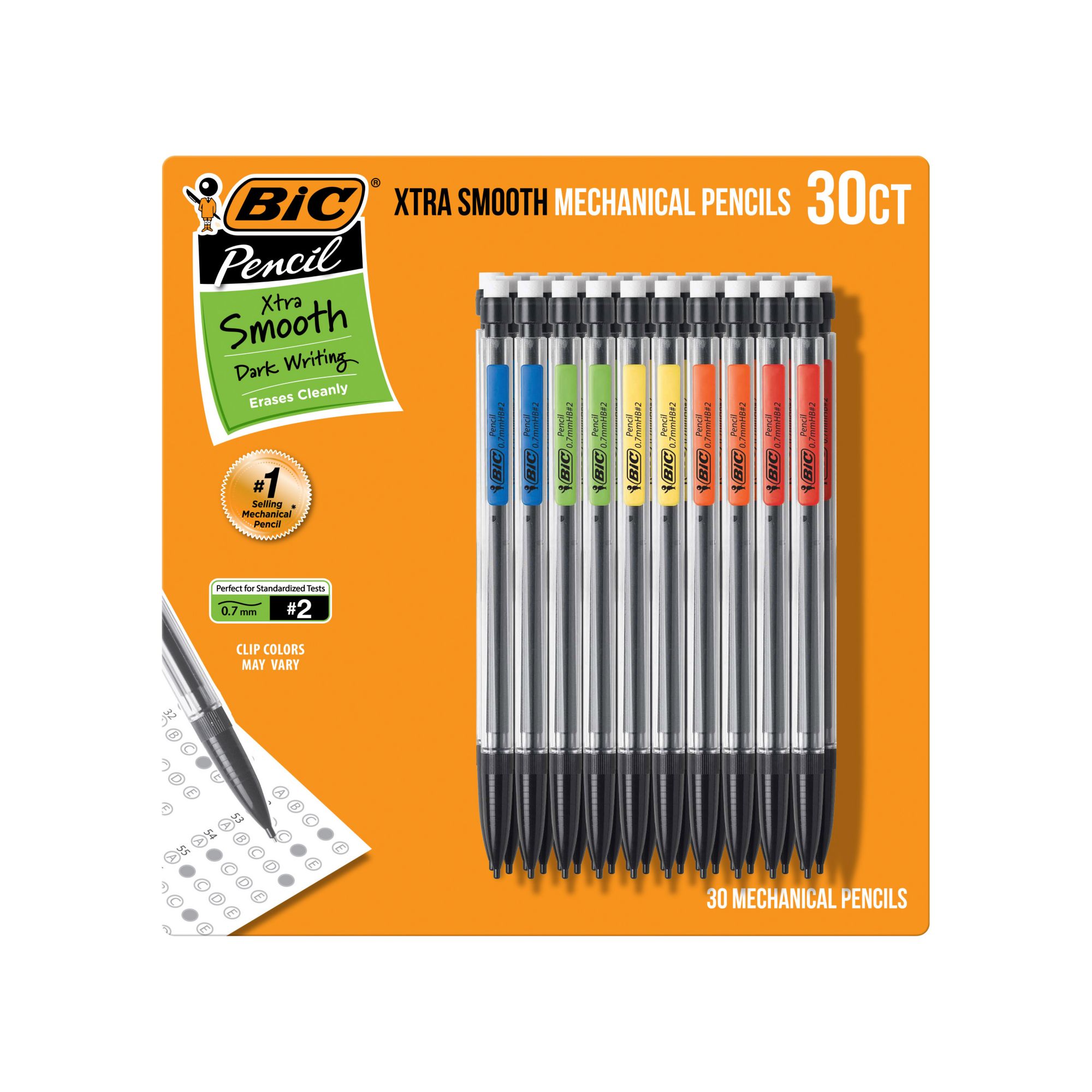 BIC Xtra-Smooth Mechanical Pencils with Erasers, 30 ct. | BJ's ...