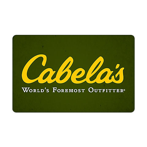 $25 Cabela's Digital Gift Card