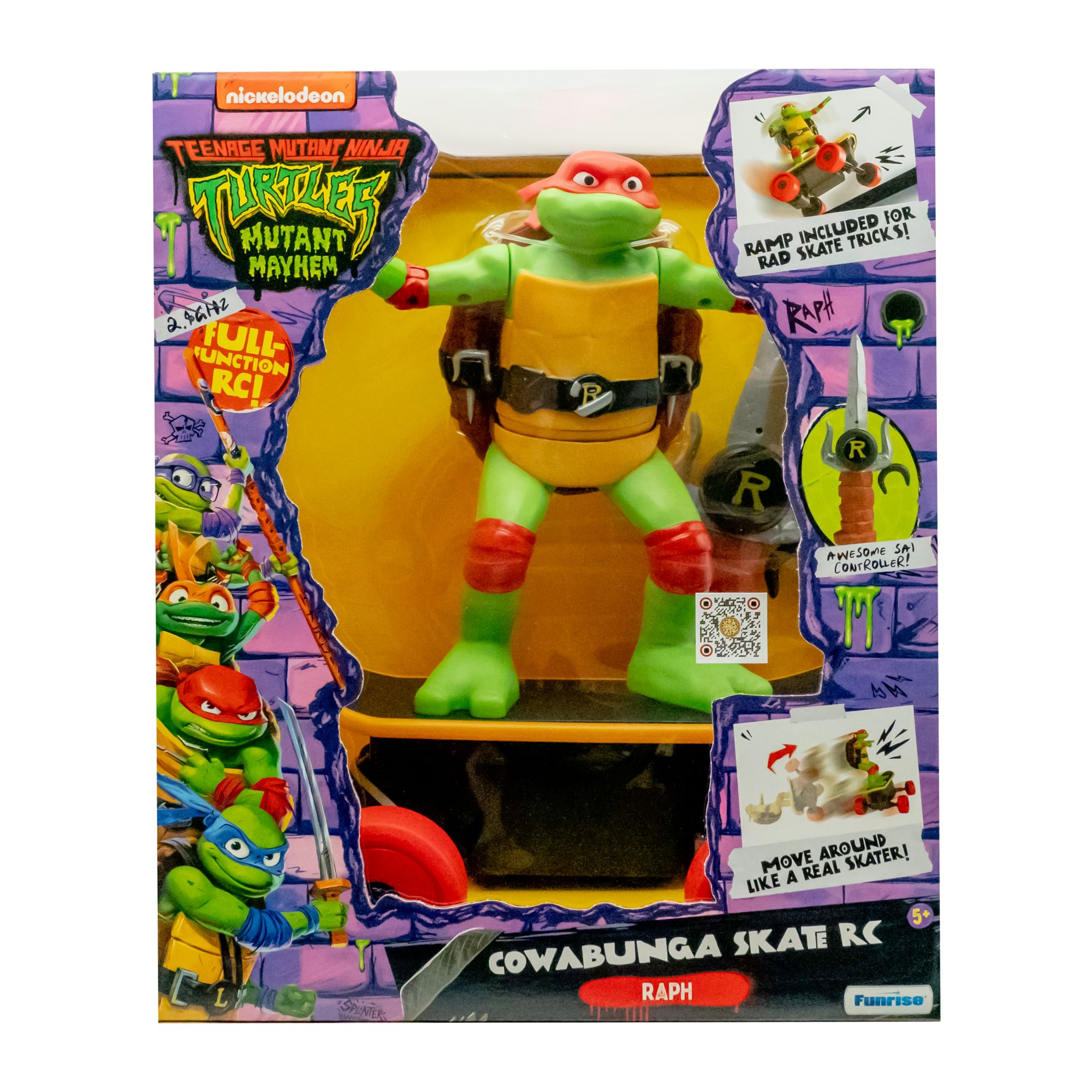 Teenage mutant ninja turtles rc skateboarding mikey hotsell