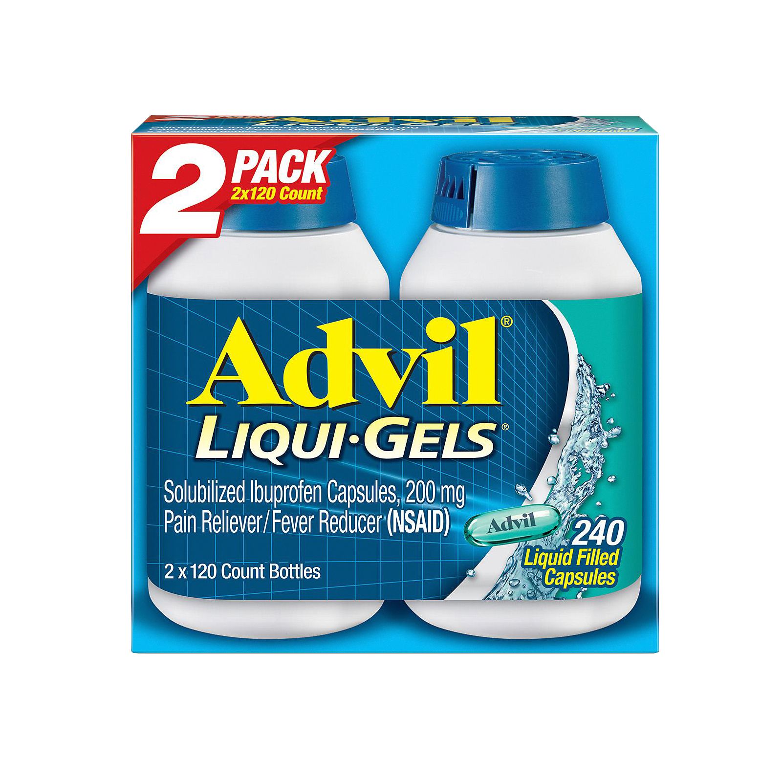 Liquid gels outlet advil