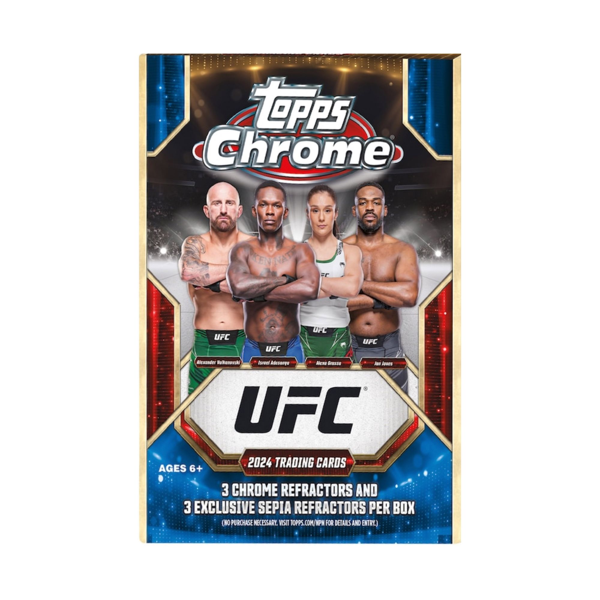 UFC  2024 Topps Chrome Hobby Box   未開封 2024 Topps Chrome UFC Hobby Box | DA Card World