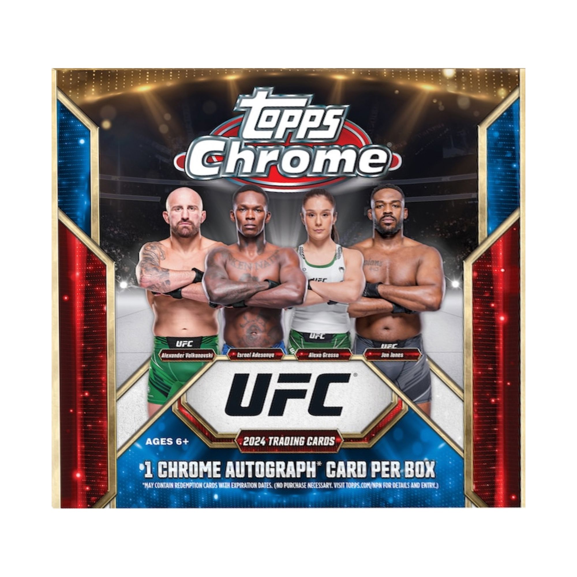 UFC  2024 Topps Chrome Hobby Box   未開封 2024 Topps Chrome UFC Hobby Box | DA Card World