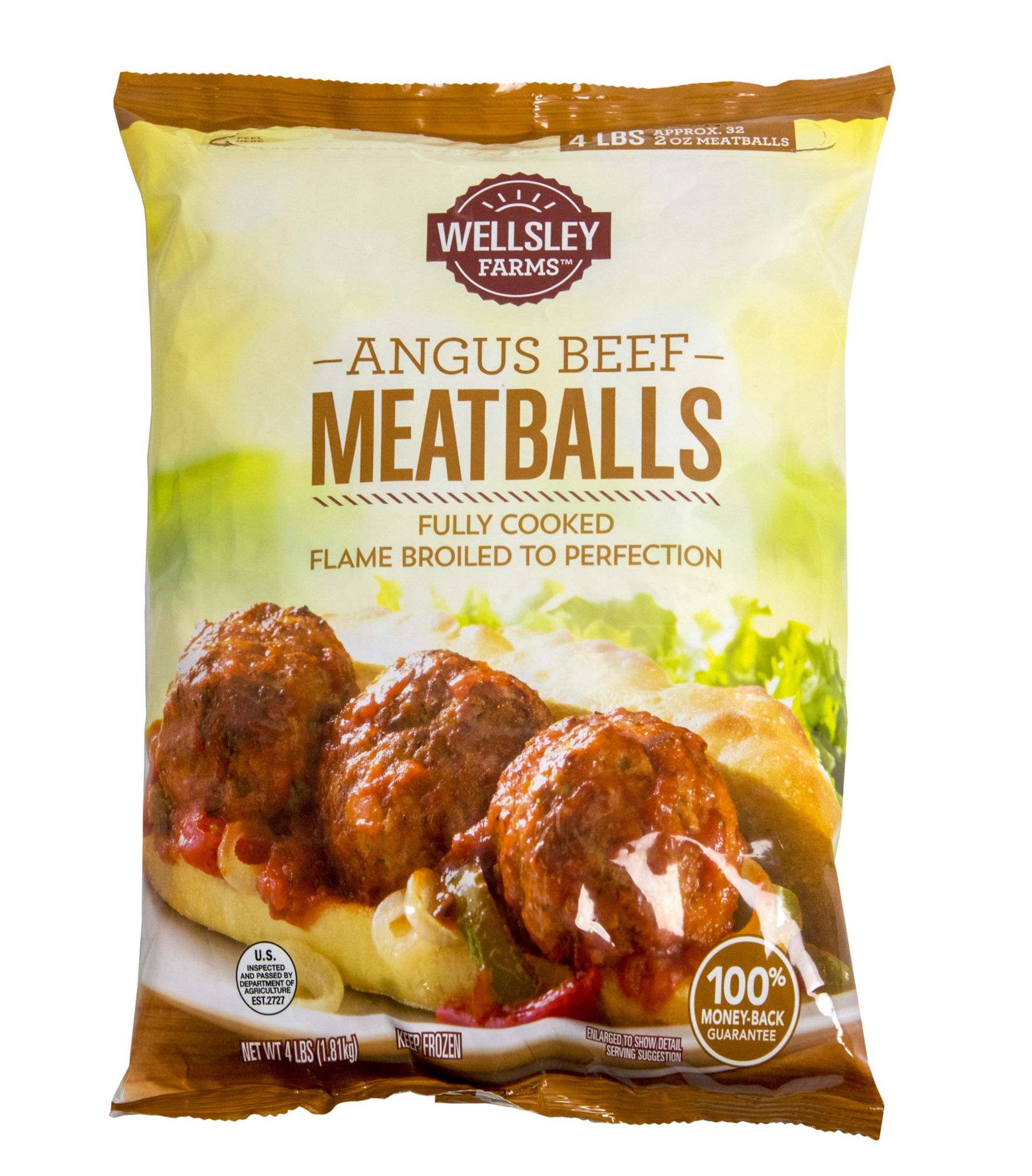 Wellsley Farms Angus Beef Meatballs 4 Lbs Bjs Wholesale Club 