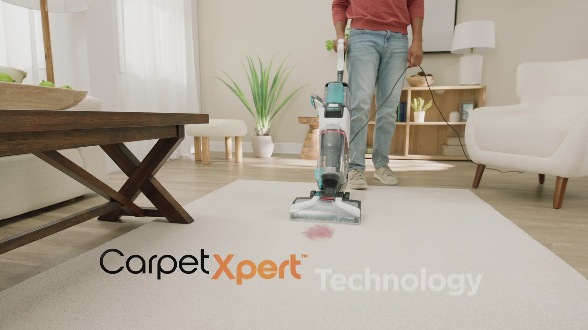 Shark CarpetXpert with Stainstriker 2-in-1 Carpet and Upholstery Cleaner + Built-In Spot and Stain Cleaner