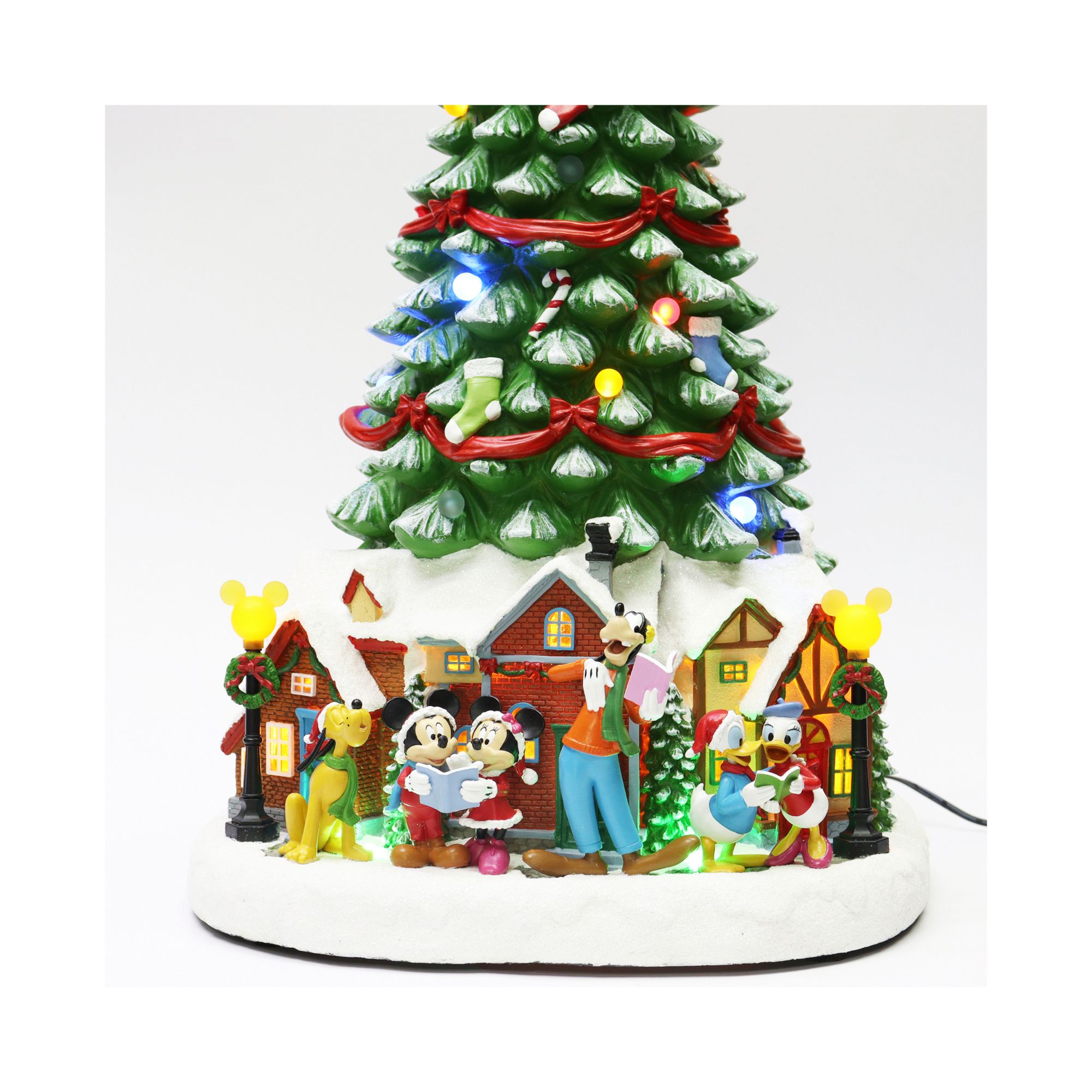 Animated Disney buy Holiday Tree with Music Hand-painted LIMITED EDITION