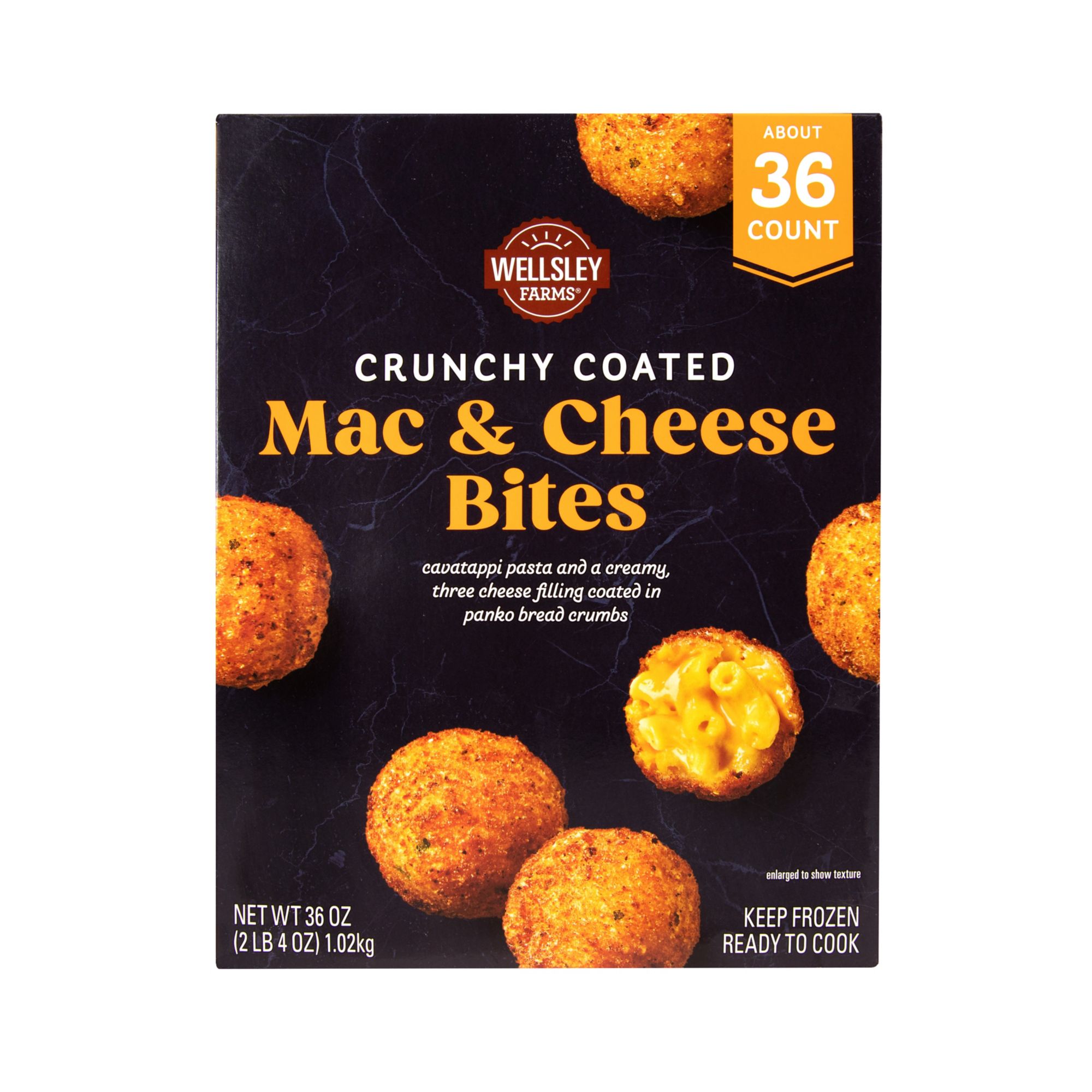 Wellsley Farms Mac and Cheese Bites, 36 ct.