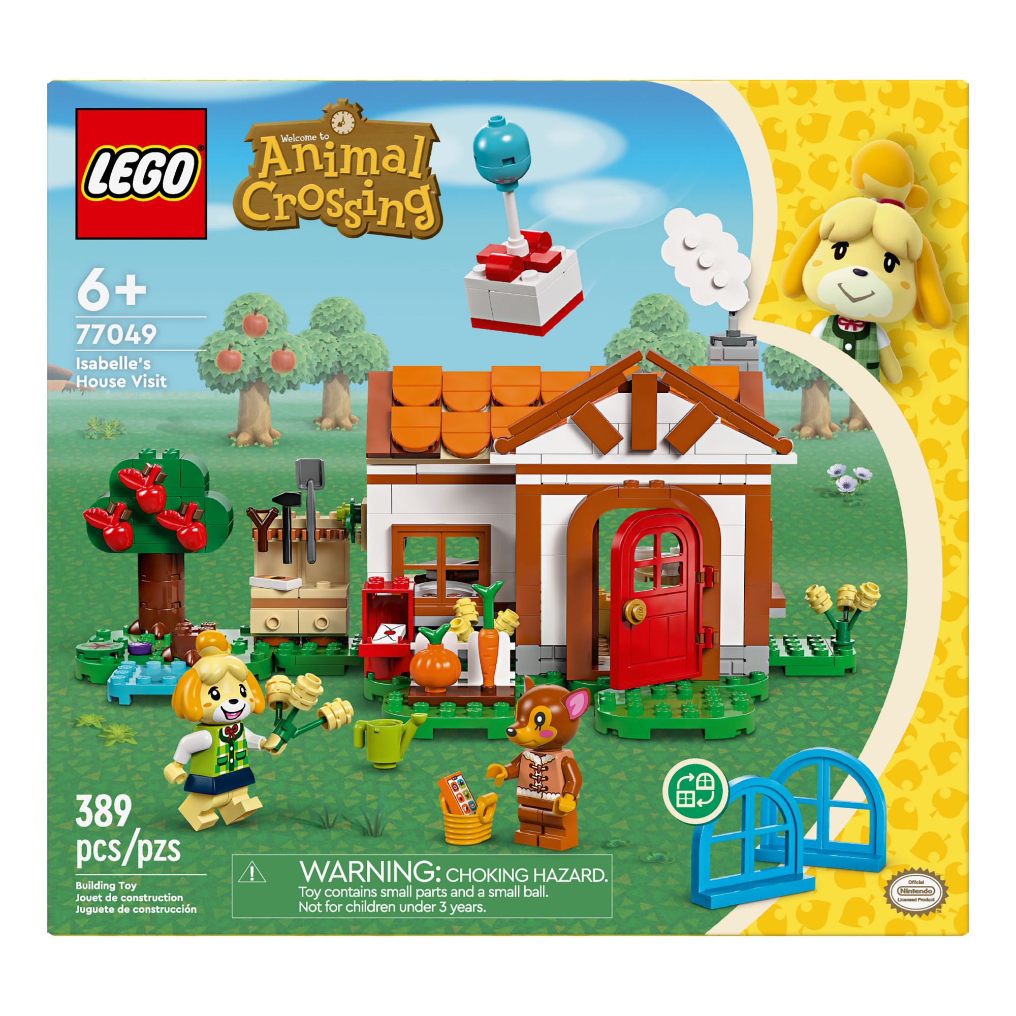 LEGO Animal Crossing Isabelle s House Visit Video Game Toy BJ s Wholesale Club