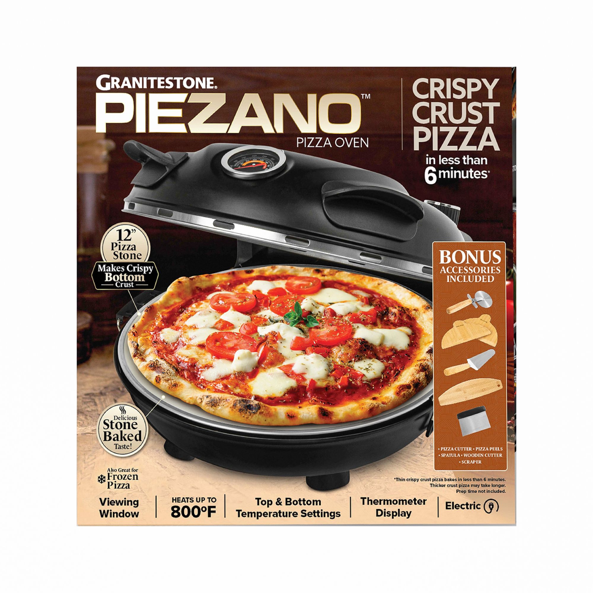 Granitestone Piezano Pizza Oven and Serving Set | BJ's Granitestone Piezano Pizza Oven and Serving Set | BJ's