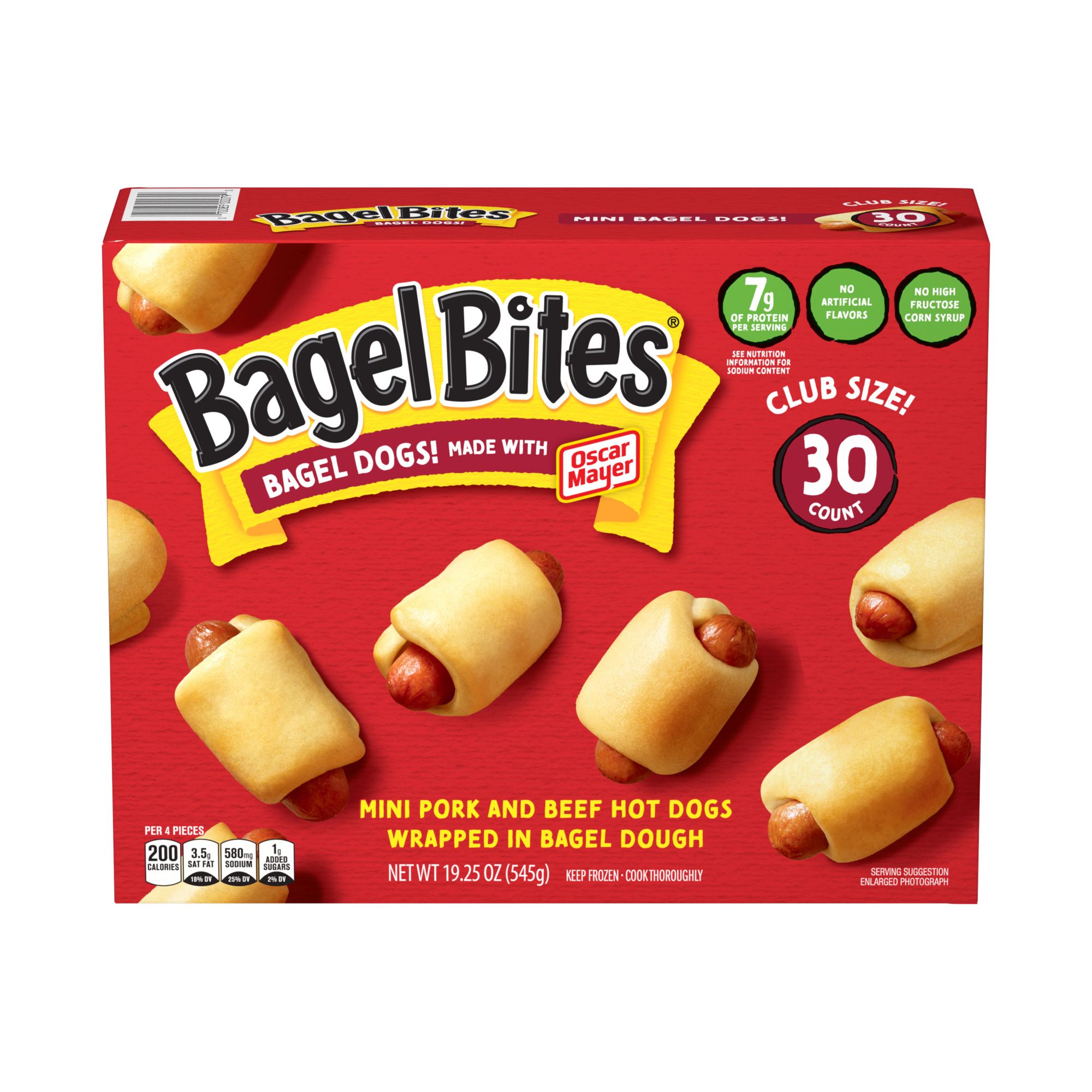 Bagel Bites Bagel Dogs, 30 ct. | BJ's Wholesale Club