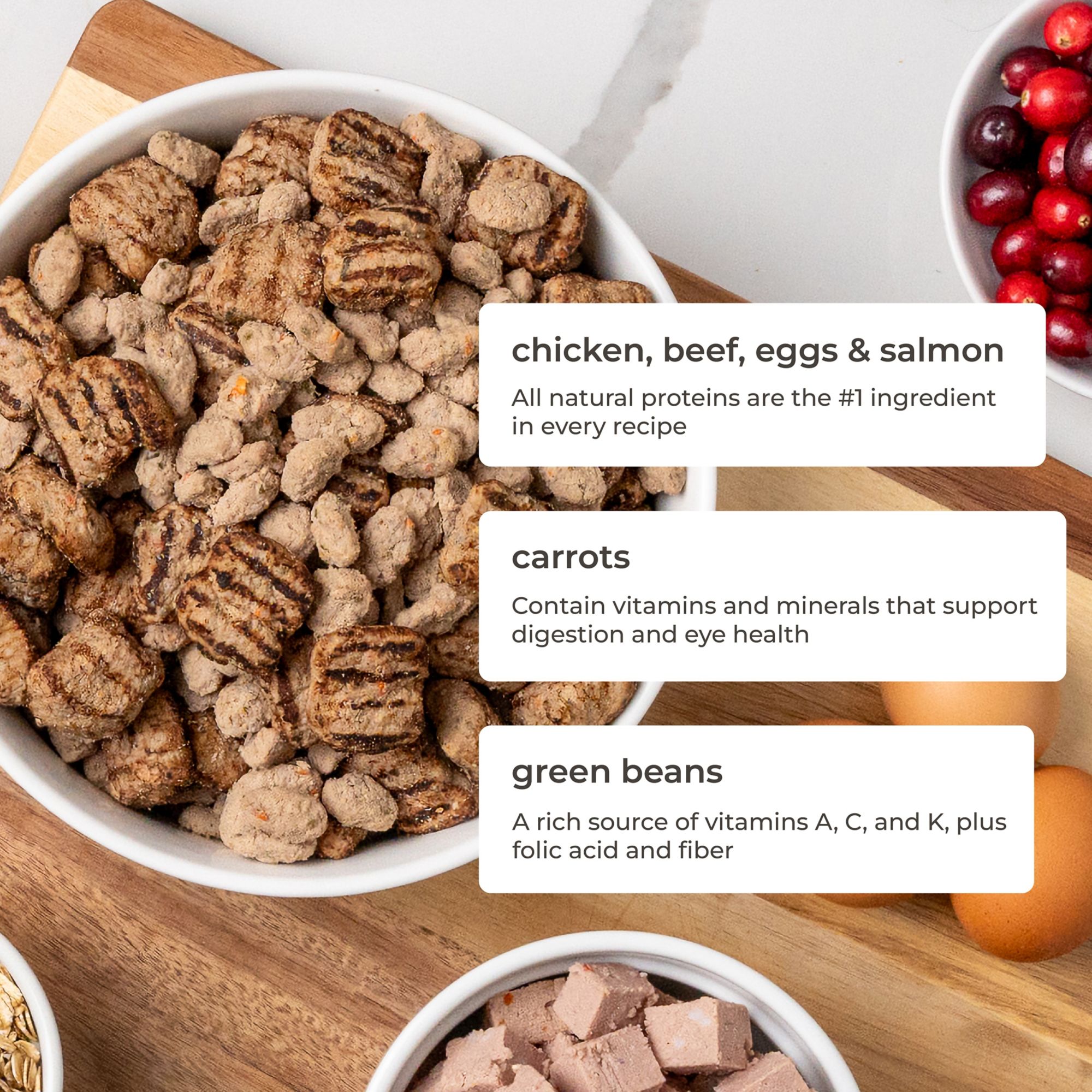 Freshpet Healthy & Natural Large Dogs/Breeds Dog Food - Fresh Multi Protein Recipe, 5 lbs.