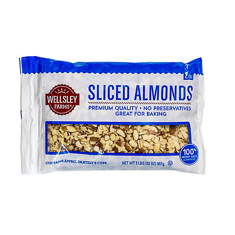 Wellsley Farms Sliced Almonds, 32 oz.