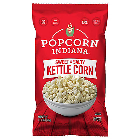 Popcorn, Indiana Kettle Corn, 21 oz.