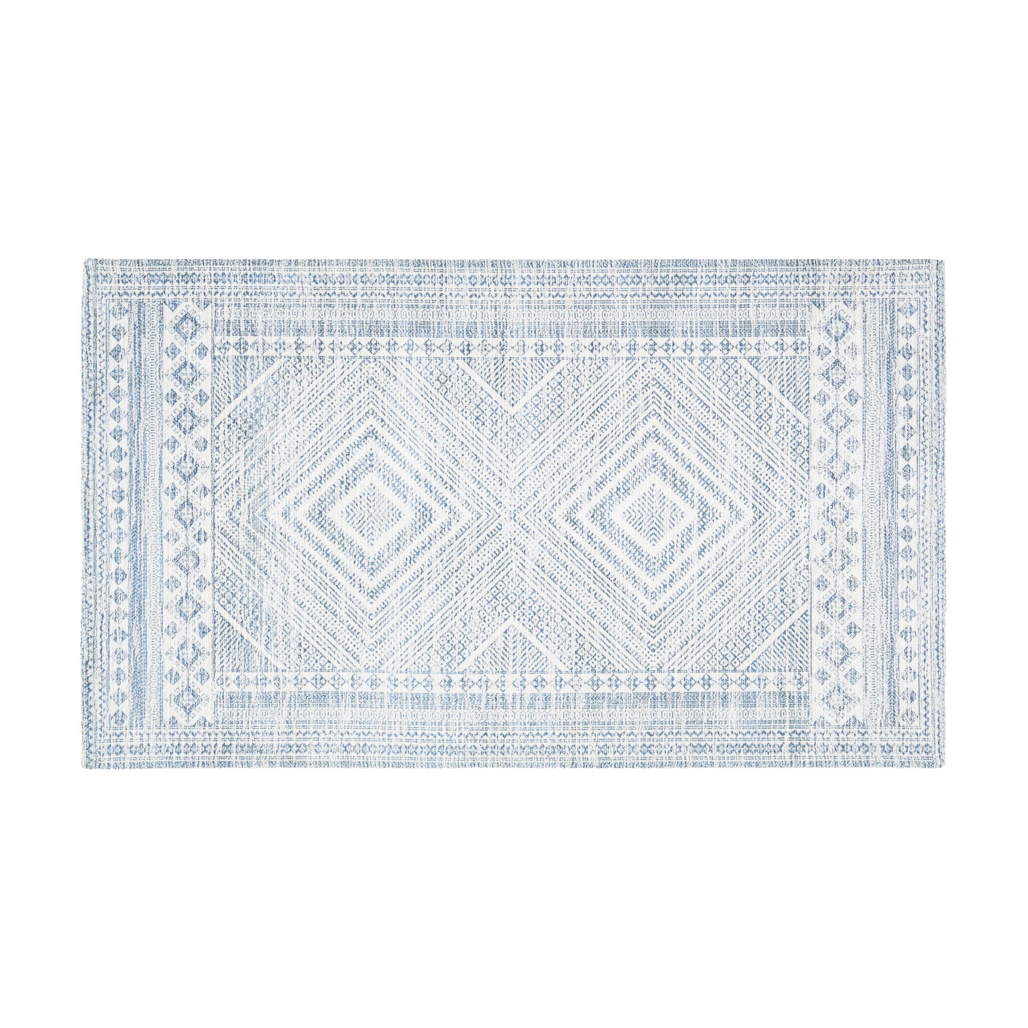 Ivory/Blue