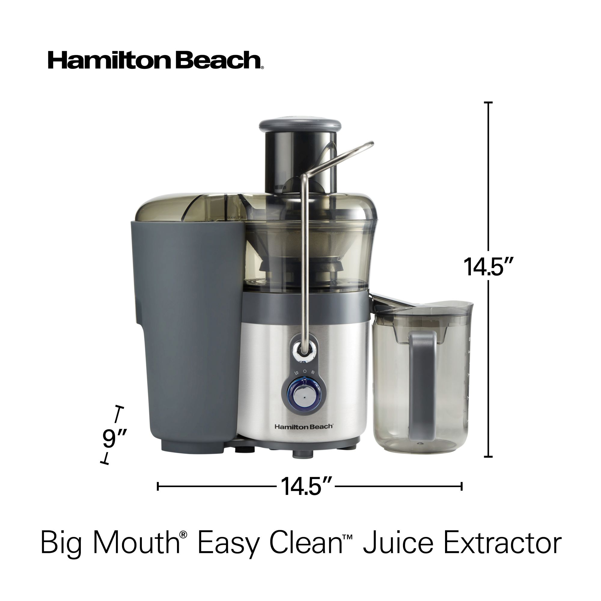 Hamilton Beach Big Mouth Juice Extractor BJ s Wholesale Club