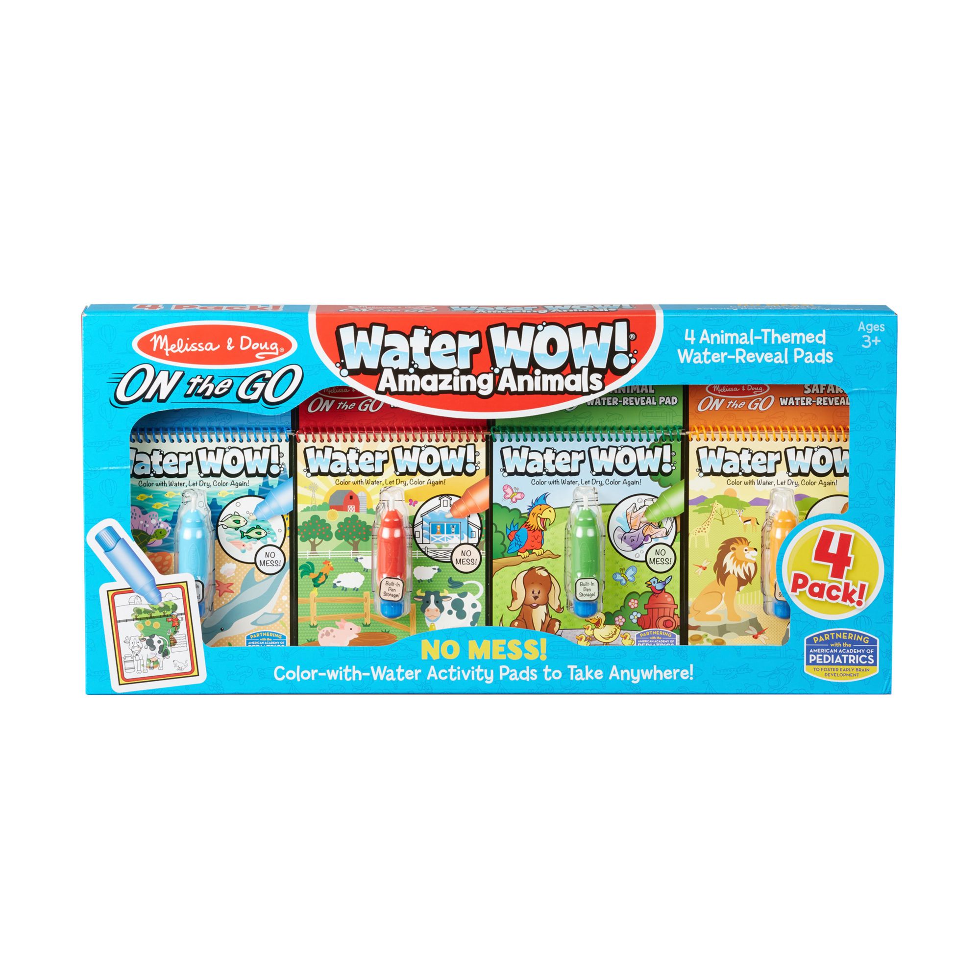 Melissa & Doug Water Wow Amazing Animals Value Pack