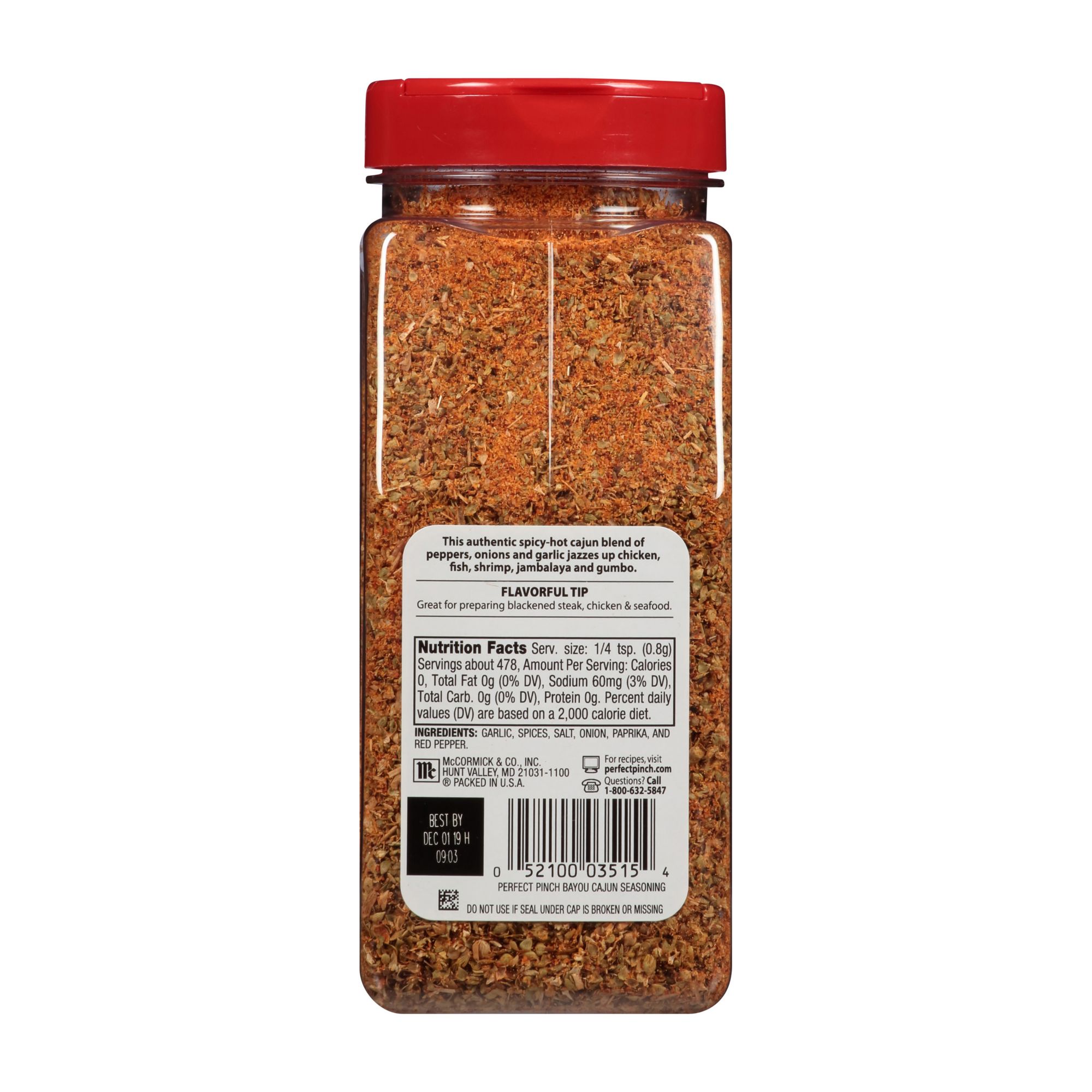 FoodWorks Griffith - McCormick Seasoning Cajun Style 35g