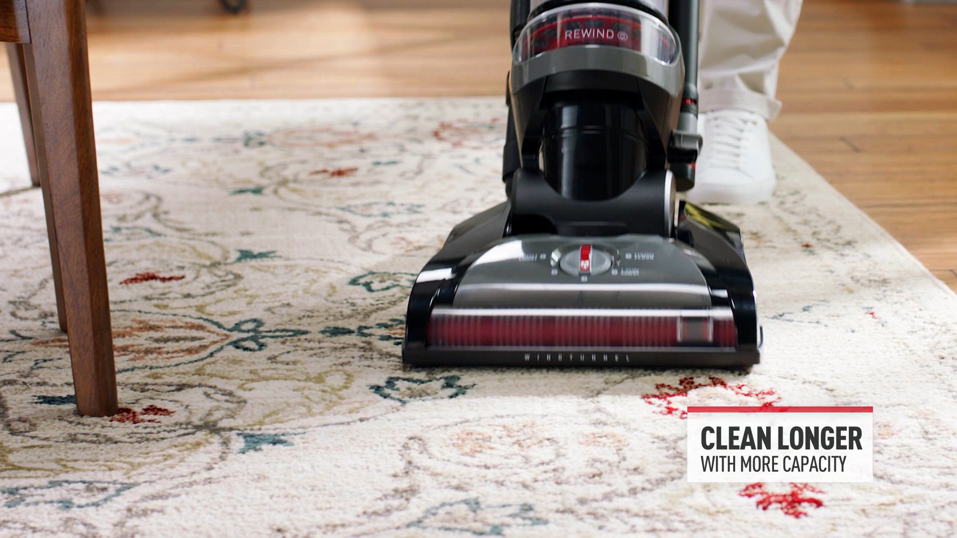 Hoover WindTunnel Cord Rewind Pro Upright Vacuum