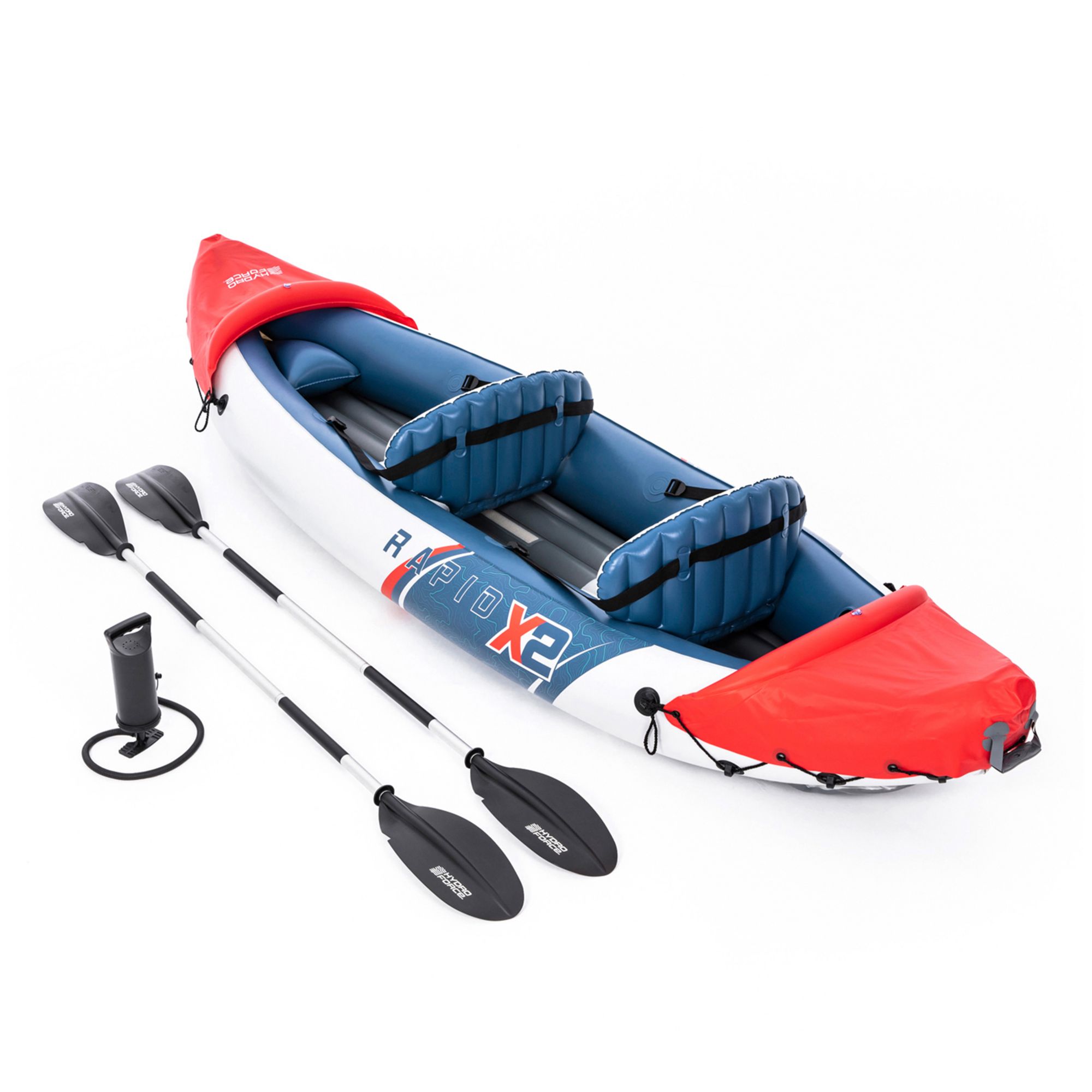 Hydro Force Rapid X2 Inflatable 2-Person Kayak Set 10' 6"