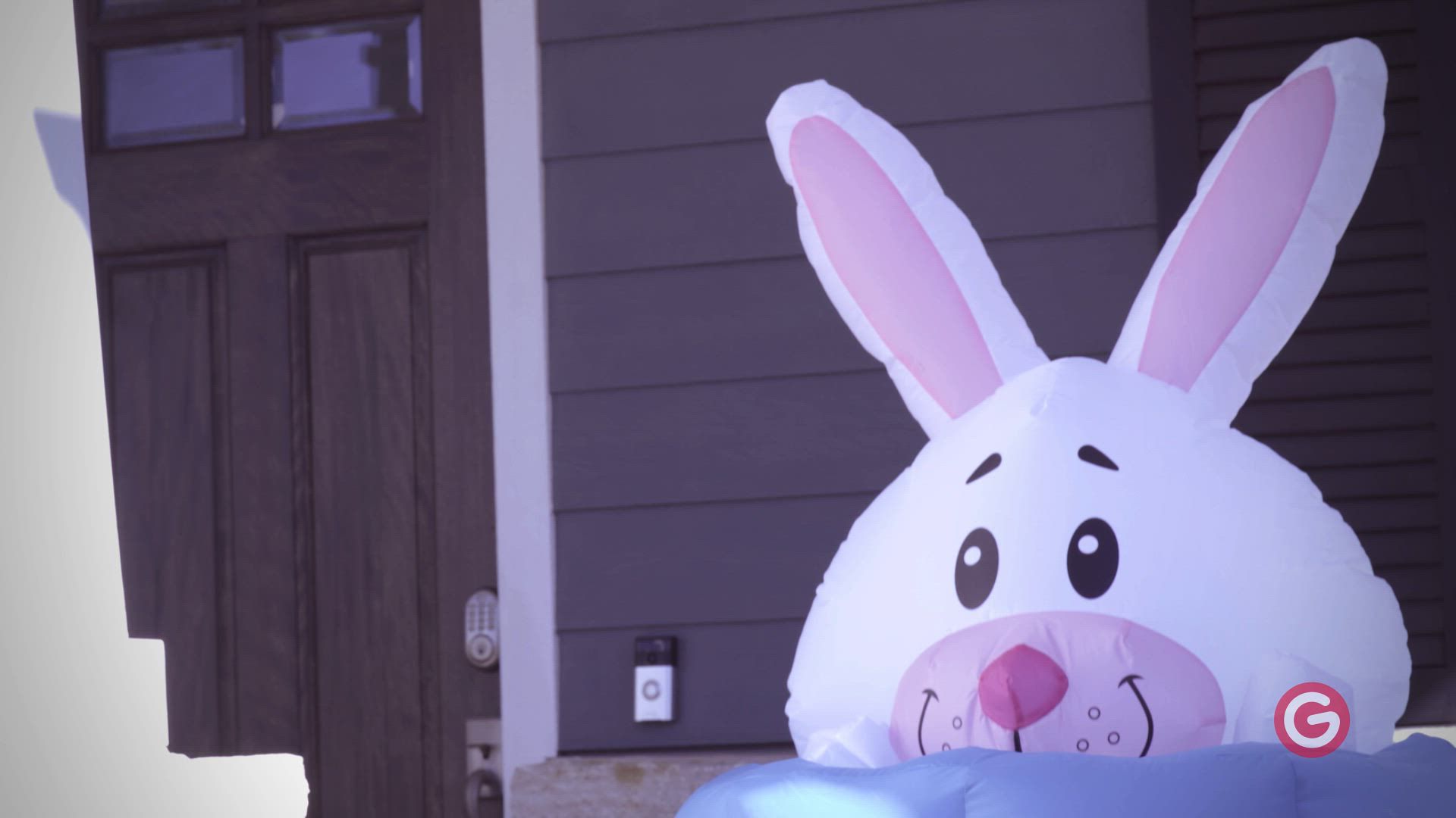 Gemmy Easter Animated Bunny Popping-Up from Egg