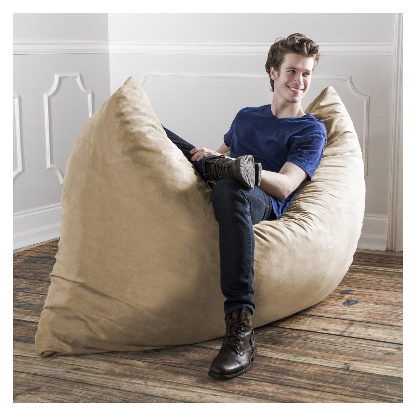 Bean bag pillow bed best sale