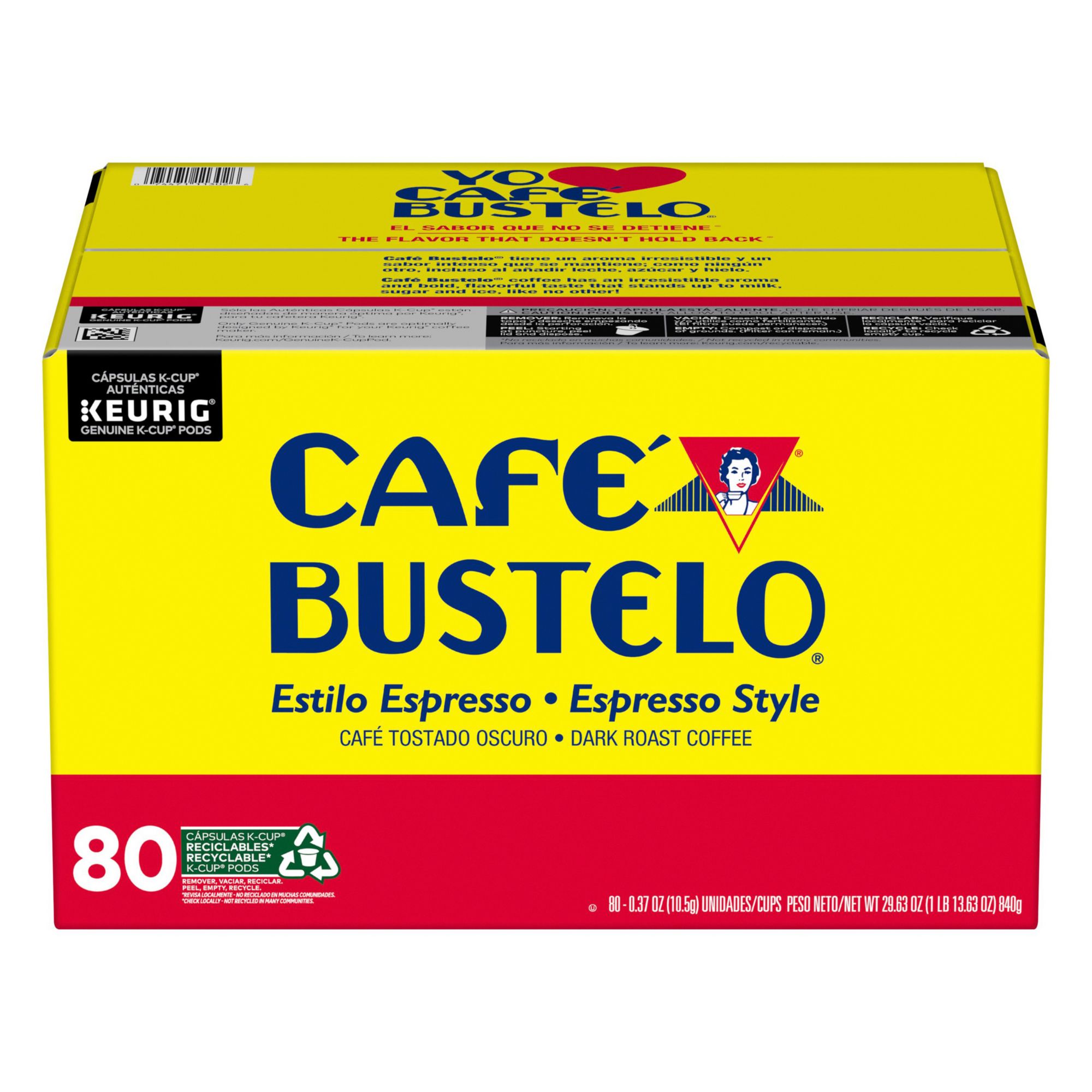 Bustello Espresso K-Cup Pods, 80 Ct.