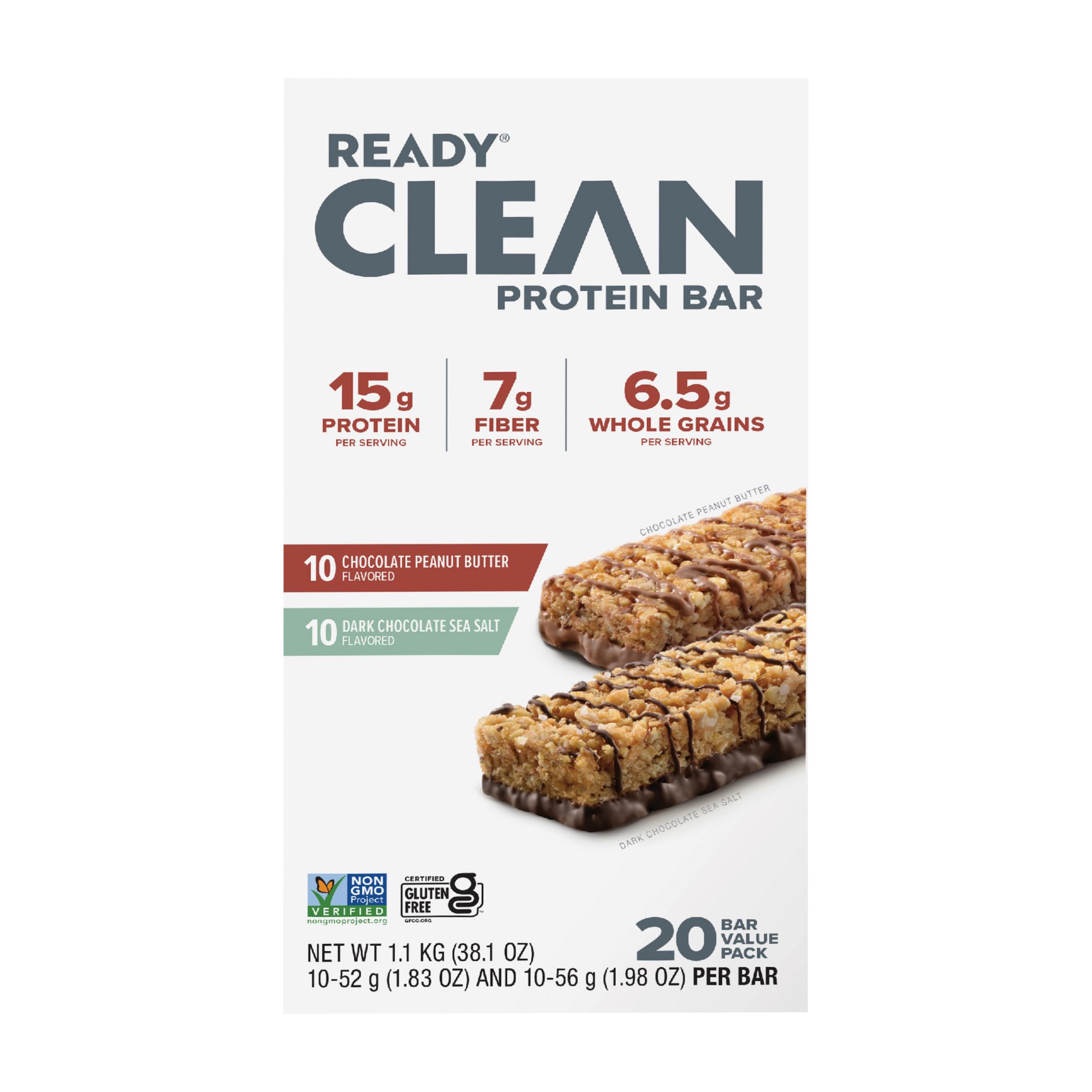 Ready Protein Bar, Variety Pack, 20 ct.