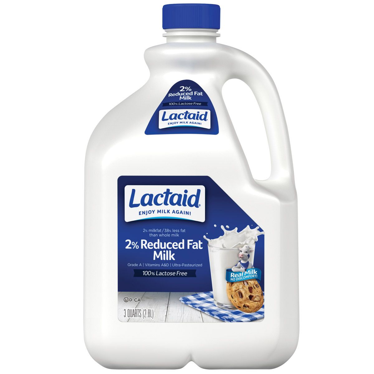 Lactaid 2% Reduced-Fat Lactose-Free Milk, 96 oz.