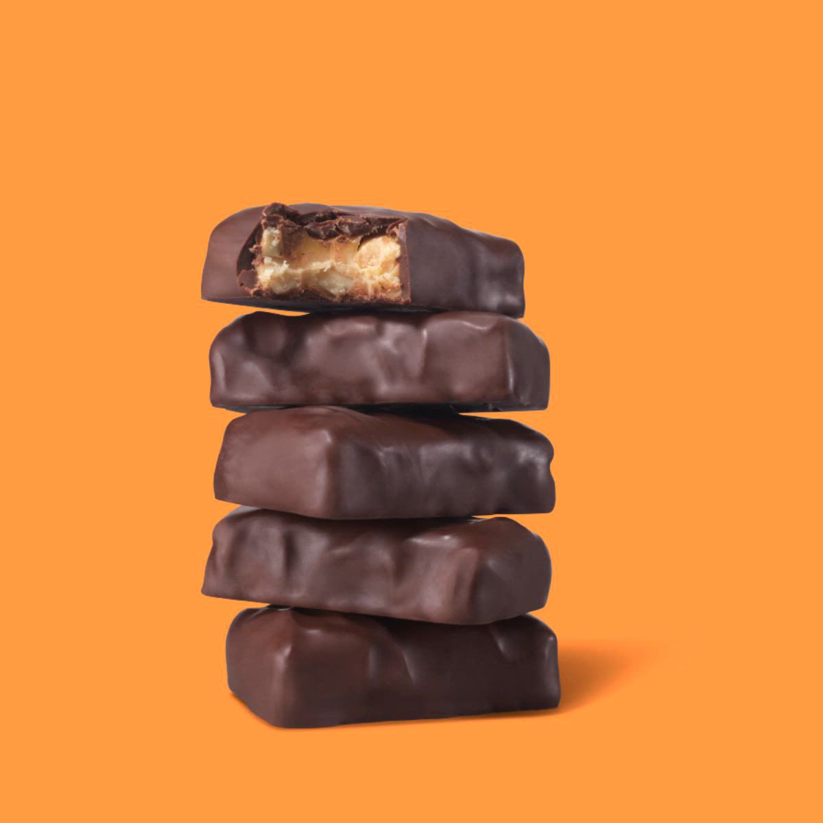 Unreal Dark Chocolate Caramel Peanut Nougat Bars, 13 ct.