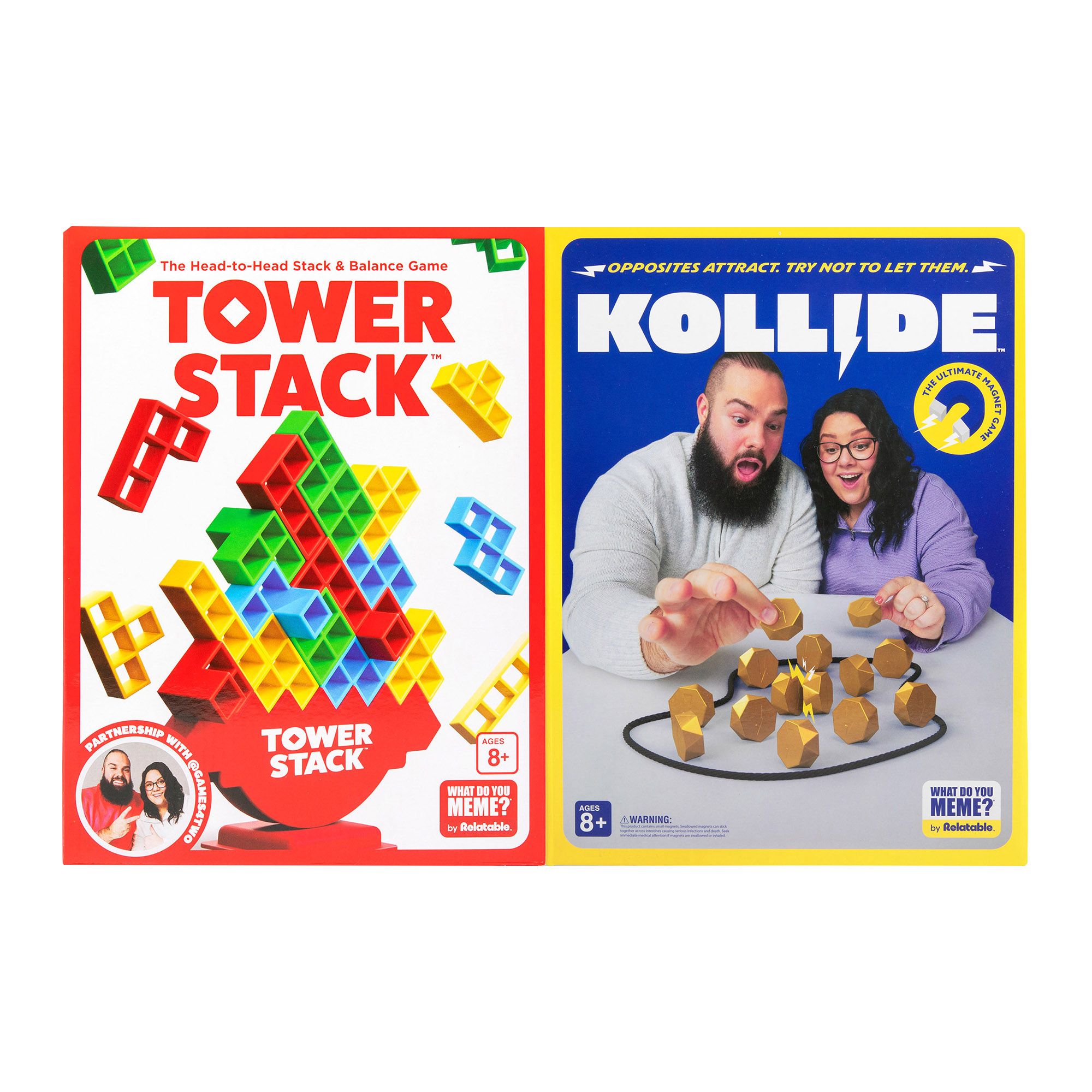 Tower Stack and Kollide Game Bundle