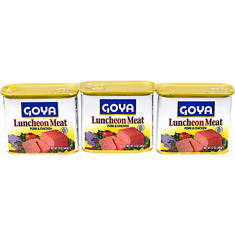 Goya Lunch Meat Pork and Chicken, 3 ct.