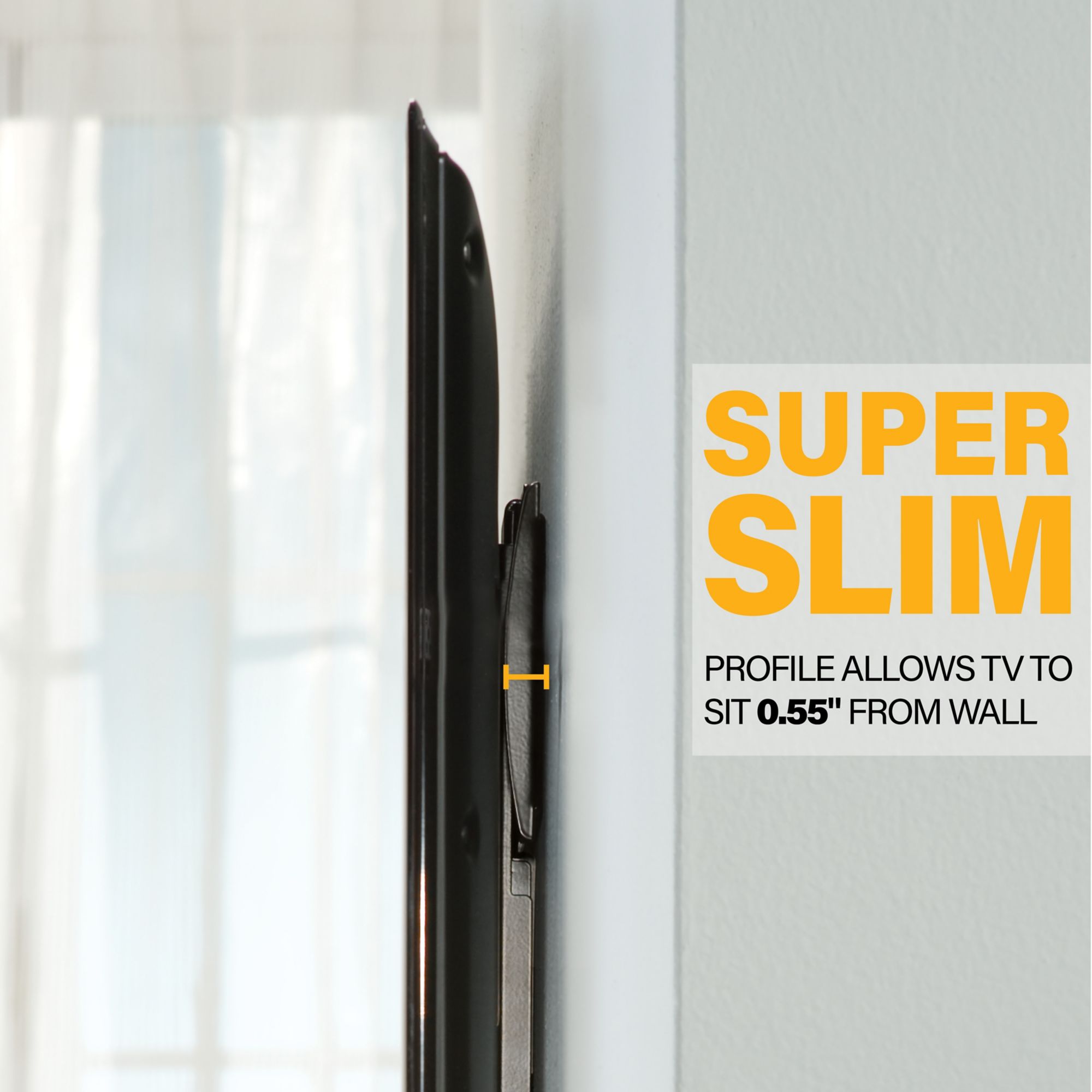 Sanus Decora Fixed-Position Wall Mount for 42"-100" TVs up to 150 lbs