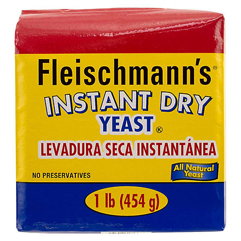 Fleischmann's Instant Dry Yeast, 2 pk./1 lb.