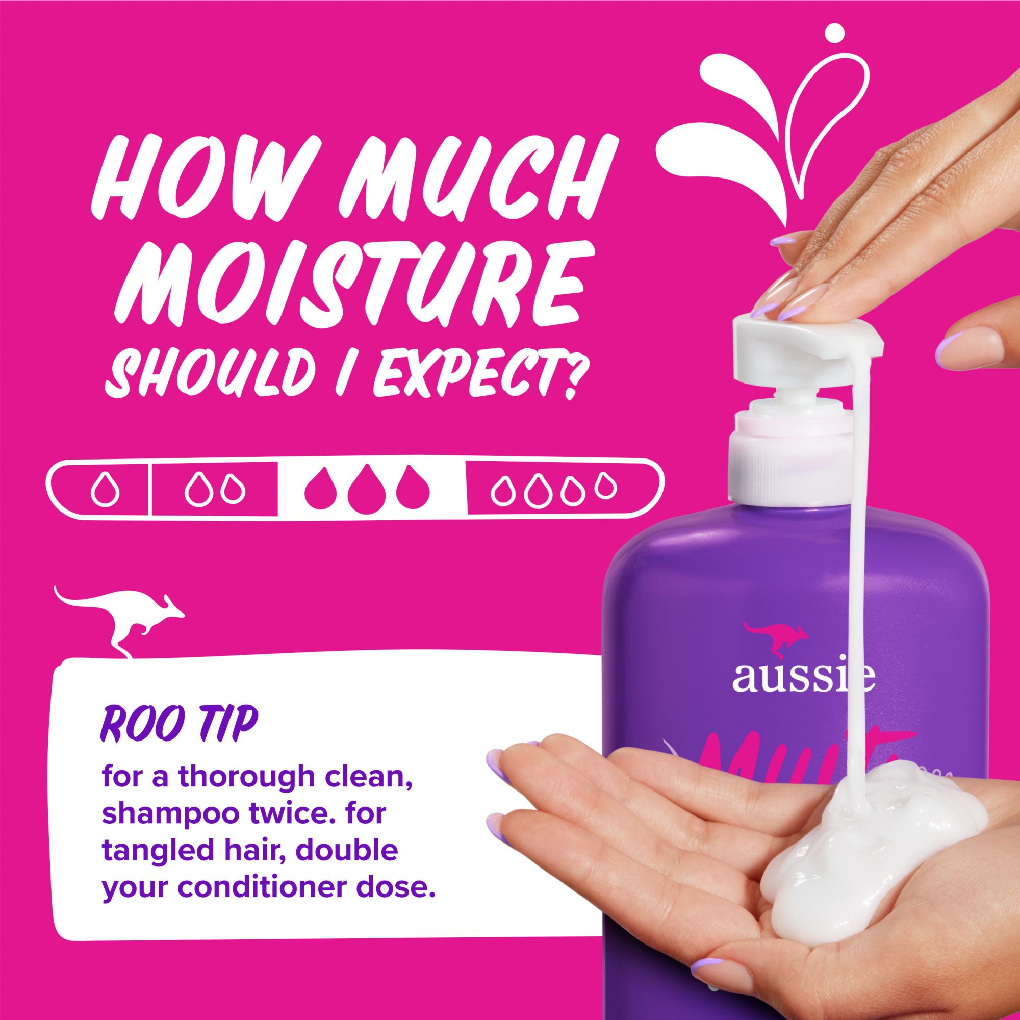 Aussie Multi Miracle Shampoo & Conditioner, 2 pk./39.9 fl. oz.